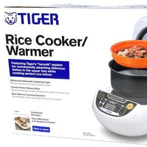 Tiger 5.5-Cup Micom Rice Cooker & Warmer & Steamer
